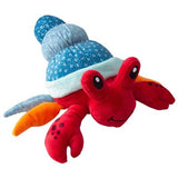 SnugArooz Hermie The Crab Sparkly Hermit Crab Crinkle Plush Squeaky Dog Toy