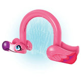 Splash Buddies Outdoor Inflatable Flamingo Sprinkler Arch