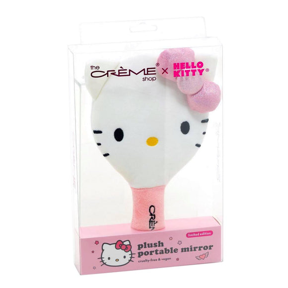 The Crème Shop X Hello Kitty von Sanrio Tragbarer Plüschspiegel in limitierter Auflage