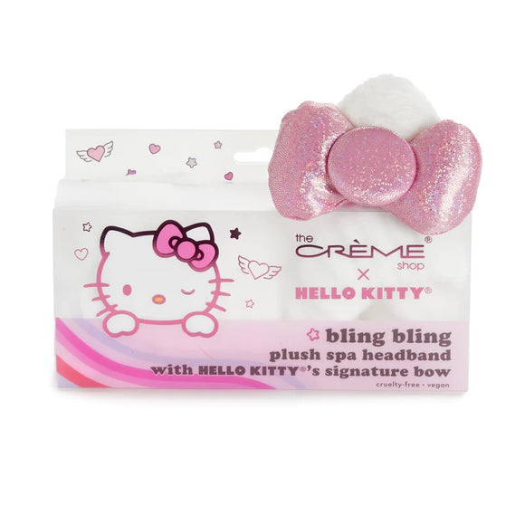 The Crème Shop x Hello Kitty Y2K Bling Bling Plush Spa Headband – Aura In  Pink Inc.