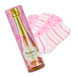 The Orrsum Sock Co. Prosecco Cozy Socken Pink &amp; Champagner 2er-Geschenkbox-Set für Damen