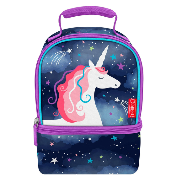 Thermos Galaxy Unicorn Insulated Lunch Tote Bag w/Flex-A-Guard Liner