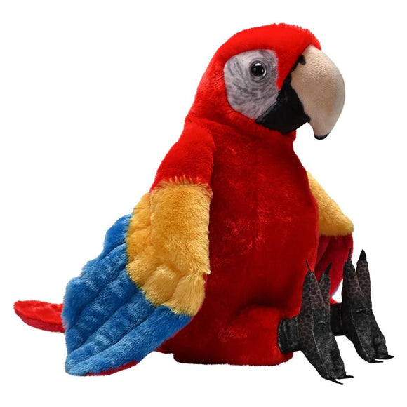Wild Republic Artist Collection Scarlet Rainbow Macaw Parrot Plush