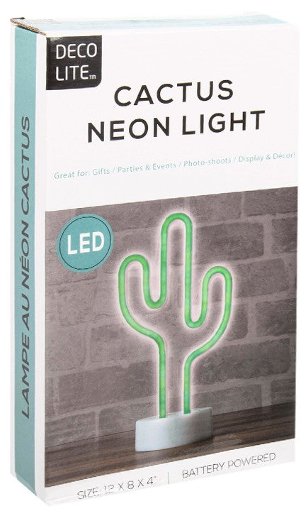 Deco Lite Tabletop LED Neon Light