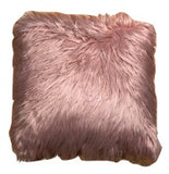 Luxurious Faux Fur Throw Cushions - White, Grey, Dusty Pink, Black - Aura In Pink Inc.