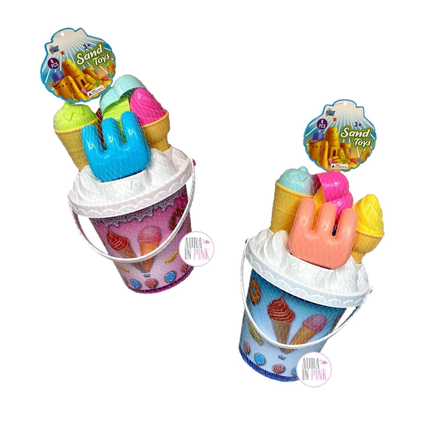 Easter Pails And Buckets Children's Simulation Sorbet Beach Toy Bucket  Combination Girls Love Water Slides for Kids And Adults