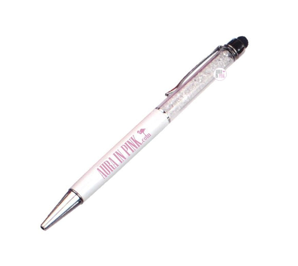 Aura In Pink Gorgeous Crystal Bling Stylus Pen - Aura In Pink Inc.