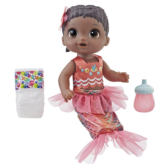 Baby Alive Shimmer ‘n Splash Mermaid - Orange - Aura In Pink Inc.