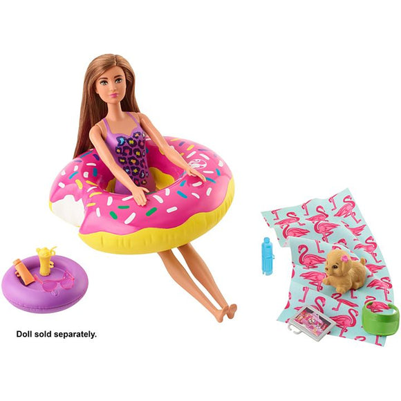 Barbie Donut Floaty Pool Accessory - Aura In Pink Inc.
