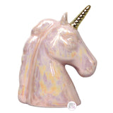 Beriwinkle Unicorn Ceramic Coin Banks - Baby Blue, Iridescent Pink, Iridescent White, Lilac One Of A Kind - Aura In Pink Inc.
