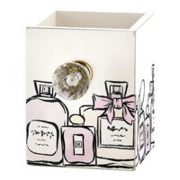 Perfume Bottles Crystal Knob Organizer Box - Aura In Pink Inc.