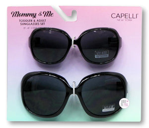 Fabulous Capelli New York Mommy & Me Sunglasses Set - Aura In Pink Inc.