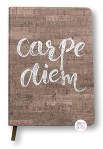Carpe Diem (Seize The Day) Journal - Aura In Pink Inc.