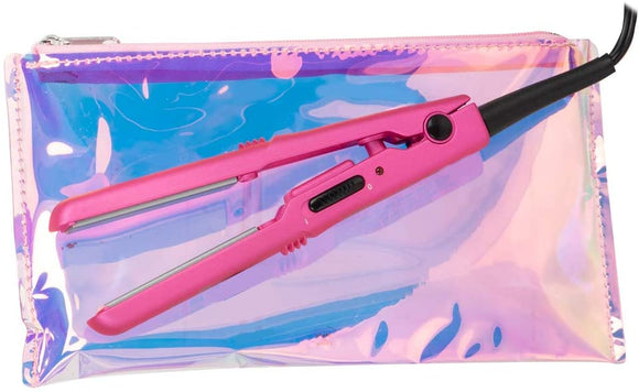 Conair 1.5 Inch Hot Pink Mini Hair Straightening Ceramic Flat Iron w/I –  Aura In Pink Inc.