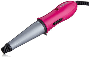 Conair Mini You Cool 7" Ceramic Pink Curling Wand w/Insulated Heat Protection Glove - Aura In Pink Inc.
