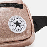 Converse All Star Chuck Taylor Glitter Adjustable Waist Pouch - Rose Gold, Silver Glitter, Metallic Rainbow - Aura In Pink Inc.