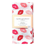 Cupcakes And Cashmere At Home Lipstick Kisses 4-Piece Cotton Dinner Napkins Set