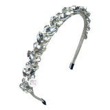 Cupcakes And Cashmere Sparkling Silver Crystal Bling Headband
