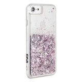 Cylo Pop Avant Pink Liquid Glitter Confetti Bling iPhone SE & 6/7/8 Case - Aura In Pink Inc.