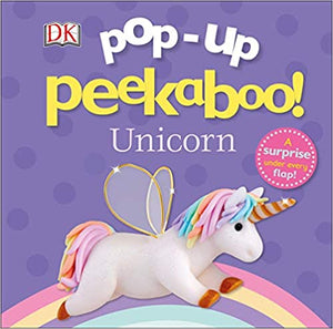 DK Publishing Pop-Up Peekaboo Unicorn Children's Book by Clare Lloyd - Aura In Pink Inc.