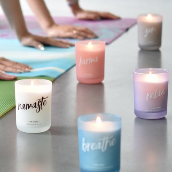 DW Home Zen Premium Fragrance Collection Large Double Wick Glass Jar Candles -  Various Scents - Aura In Pink Inc.