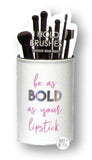 Tri-Coastal Design Multi-Purpose Ceramic Organizer - Be As Bold As Your Lipstick - Aura In Pink Inc.