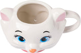 Disney The Aristocats Marie 3D Sculpted Kitty Face 3D Ceramic Coffee Mug