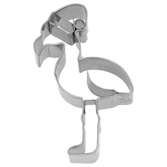 Dreaming Of A Pink Christmas Pink Flamingo Cookie Cutter - Aura In Pink Inc.