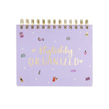 <transcy>Cuaderno de espiral Silver Glitter Wake Up And Be Awesome</transcy>