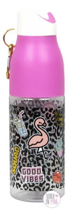 Tri-Coastal Design Emoji Water Bottle w/Carabiner Clip - Aura In Pink Inc.