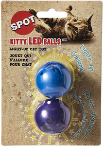 Ethical Products Spot Kitty LED Balls Light Up 2-Pk Cat Toys - Aura In Pink Inc.