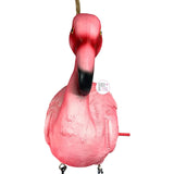 Fabulous Pink Flamingo Resin Hanging Birdhouse