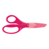 Fiskars Pink Pointed Tip Safety Edge Scissors w/Eraser Sheath