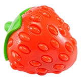 Fofos Pet Tough Fruit Strong Chew Red Strawberry Silence Chew Dog Toy