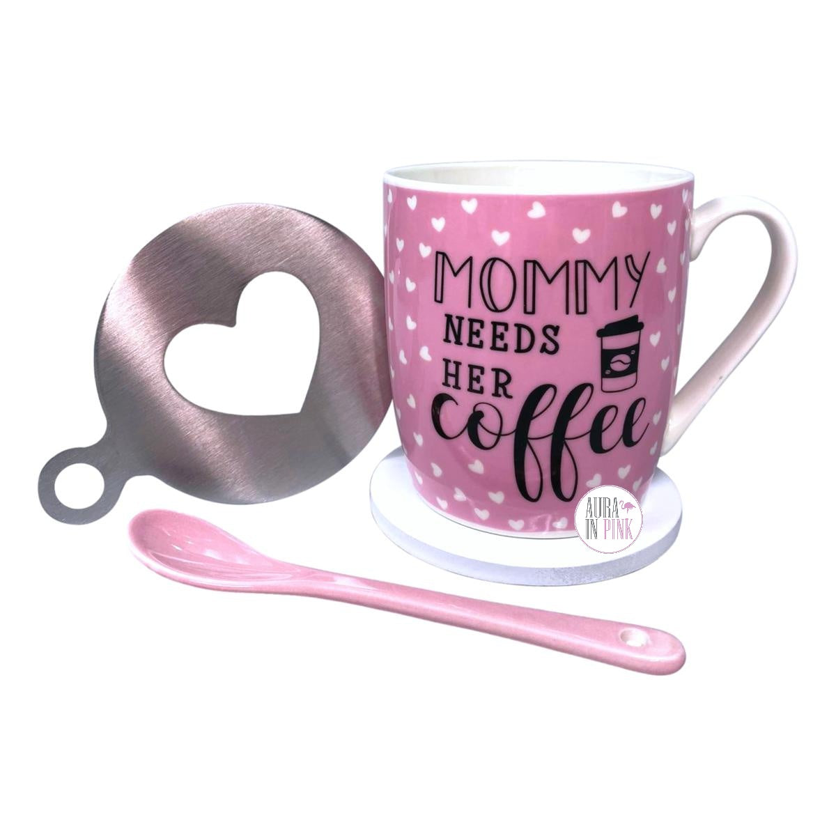 Coffee Mug Mama Needs Some Coffee Cup Coffee With Spoon Best Gift ,New