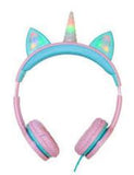 Gabba Goods Unicorn Light Up LED Headphones - Kids Size (Assorted Colors Available) - Aura In Pink Inc.