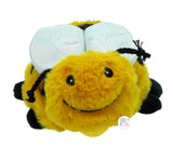 Metropawlin Pet Benny Bumble Bee Fuzzy Spiker Squeaky Ball Dog Toy - Aura In Pink Inc.