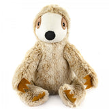 Giftable World Metropawlin Pet Tan Brown/Grey Sloth Plush Squeaky Dog Toy - Aura In Pink Inc.