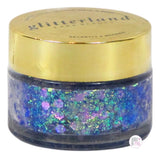 Glitterland By Kara Beauty Glitter Paste For Face, Hair, & Body - Aura In Pink Inc.