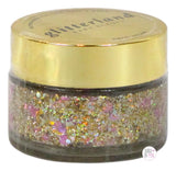 Glitterland By Kara Beauty Glitter Paste For Face, Hair, & Body - Aura In Pink Inc.