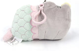 Gund Pusheen Rainbow Pastel Merkitty Mermaid Cat Plush Backpack Clip - Aura In Pink Inc.