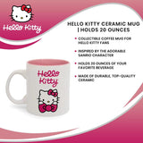 Hello Kitty By Sanrio Licensed Extra Large Ceramic Coffee Mug - Aura In Pink Inc.