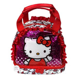 Heys Hello Kitty von Sanrio Kitty Faces Rot &amp; Weiß Deluxe Lunch-Tragetasche