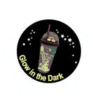Hot Focus Pom Pom Cool Cup Glow-In-The-Dark Insulated Confetti Glitter Pom Pom Dome Tumbler - Aura In Pink Inc.