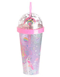 Hot Focus Glow Like A Star Glow-In-The-Dark Insulated Confetti Glitter Dome Tumbler - Cup Of Fun