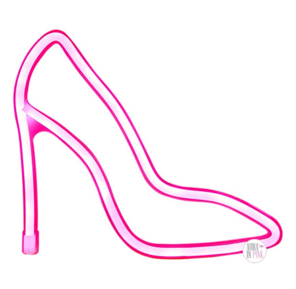 Hot pink neon heels deals