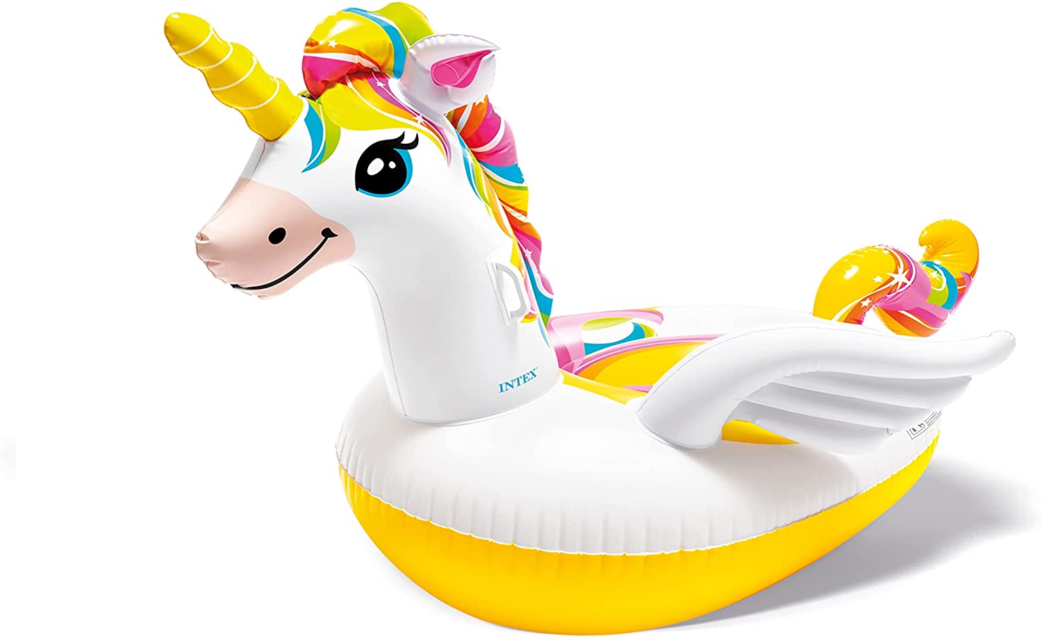 Intex Sand Summer Enchanted Unicorn Pegasus Ride On Inflatable
