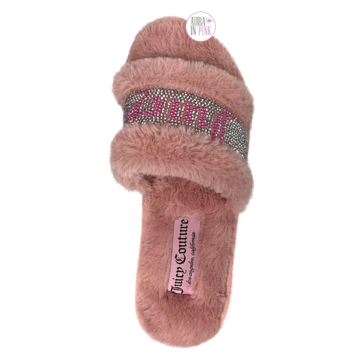 Slipper Sandals Juicy Couture Slides Furry Juicy Couture Ladies