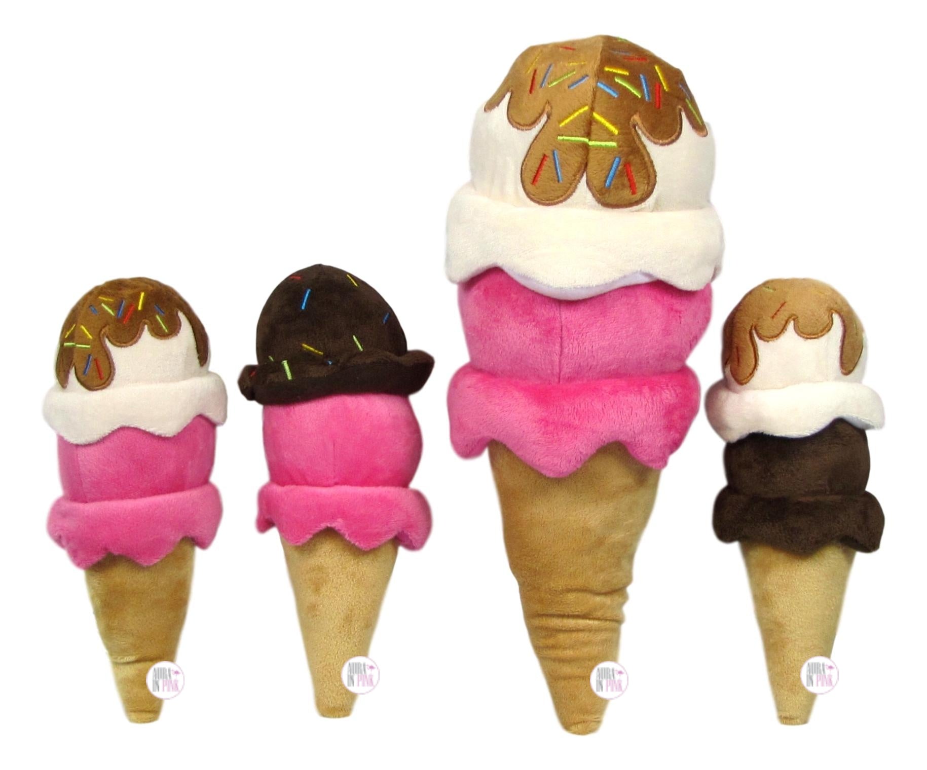 Ice-Cream Cone, with pink ice-cream scoop