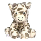 Kellytoy Kellypet - Entzückendes Hundespielzeug aus Plüsch, sitzende Giraffe, quietschend, verschiedene Größen